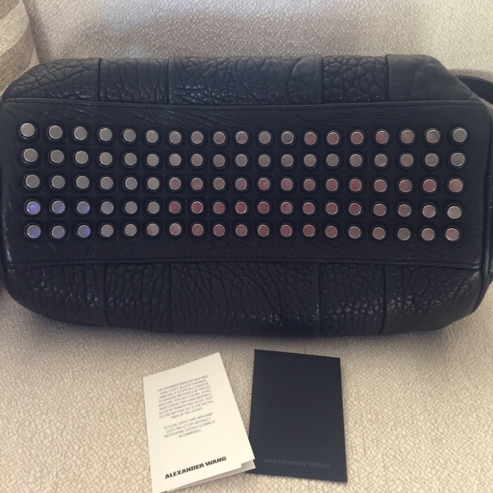 Alexander Wang Rocco bag black on black